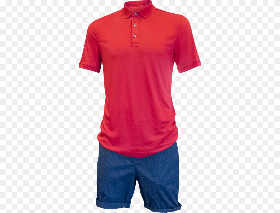 Polo Shirt, Clothing, T-shirt, Shorts, Sleeve Free Png Download