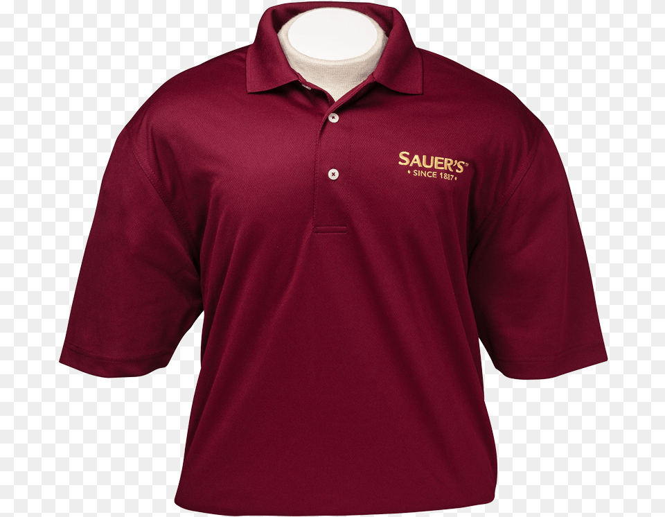 Polo Shirt, Clothing, Maroon, Long Sleeve, Sleeve Png