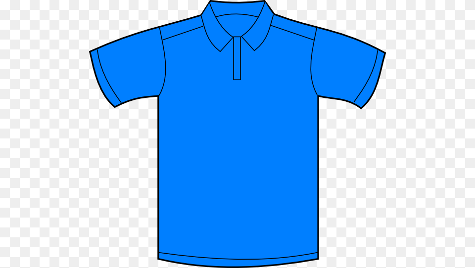 Polo Shirt Blue Front Clip Art, Clothing, T-shirt Free Png