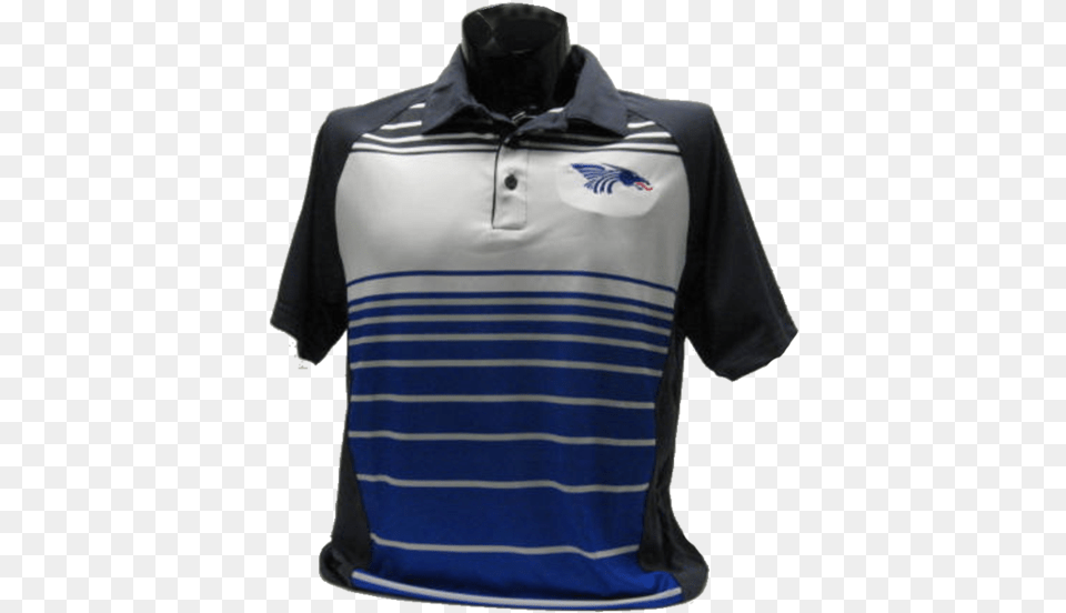 Polo With The Raglan Sleeves Horizontal Stripes On Polo Shirt, Clothing, T-shirt, Hoodie, Knitwear Free Png