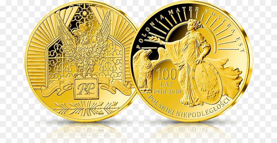 Polonia Skarbnica Narodowa, Gold, Person, Coin, Money Png