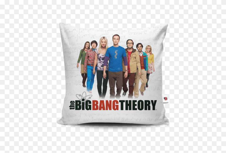 Poltek Big Bang Theory Skupina Bl Big Bang Theory Polt, Cushion, Home Decor, Adult, T-shirt Png Image