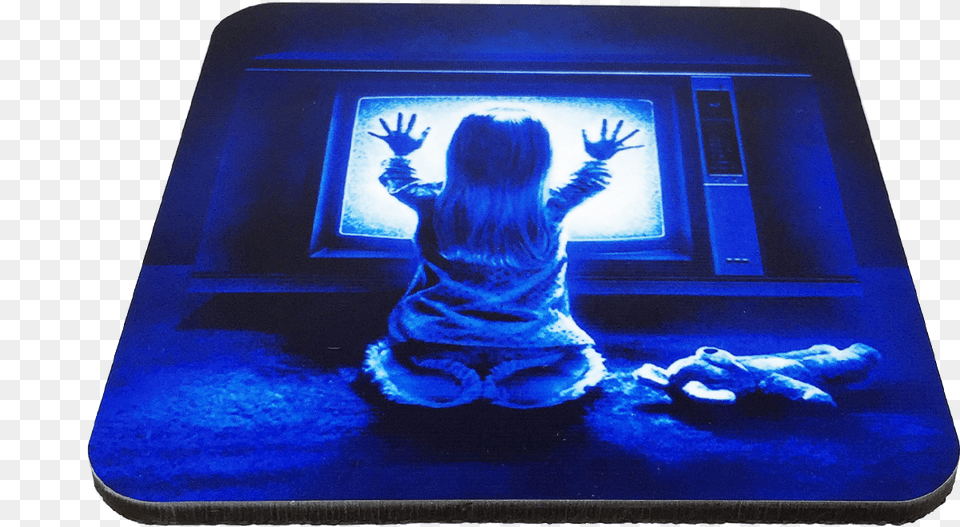 Poltergeist Drink Coaster, Adult, Female, Mat, Person Free Png