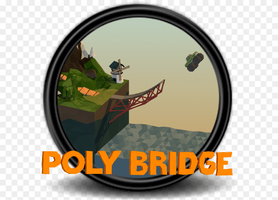 Poly Bridge Icon Icono De Poly Bridge, Photography, Arch, Architecture, Machine Free Transparent Png