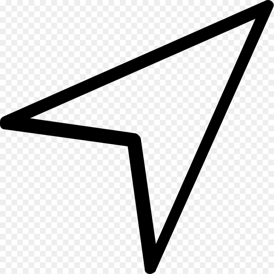 Poly Navigation Bar Navigation Bar Icon, Triangle, Bow, Weapon Png
