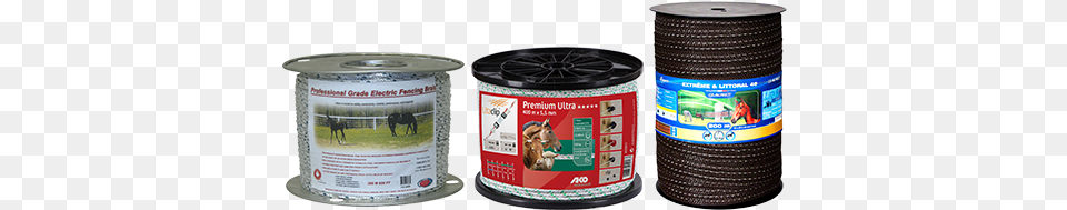 Poly Wire Poly Rope Poly Tape Ako Premium Ultra Weidezaunseil 400m Weiorange, Aluminium, Tin, Can, Canned Goods Png