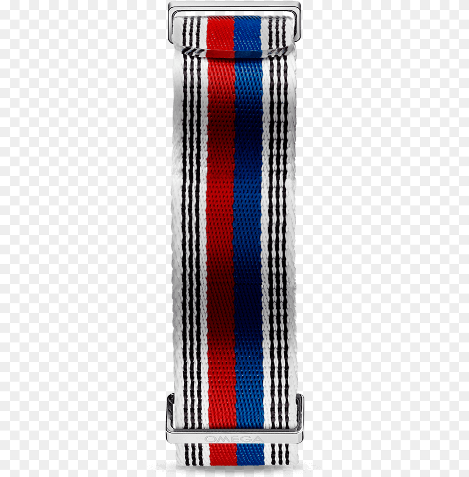 Polyamide White Strap With Red Blue And Black Stripes, Accessories, Woven, Belt Png