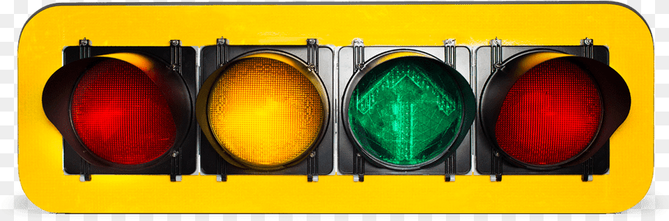 Polycarbonate Framed Horizontal Traffic Signals Horizontal Traffic Light, Traffic Light Free Png Download