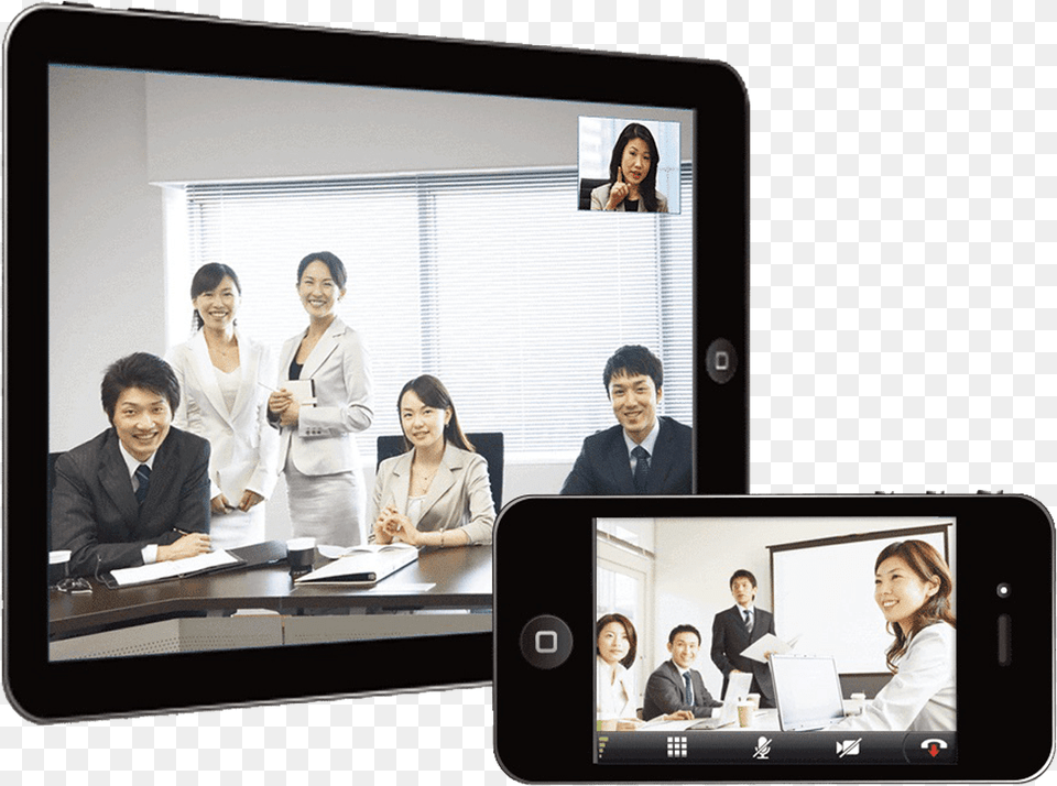 Polycom Realpresence Mobile, Adult, Person, People, Woman Free Png