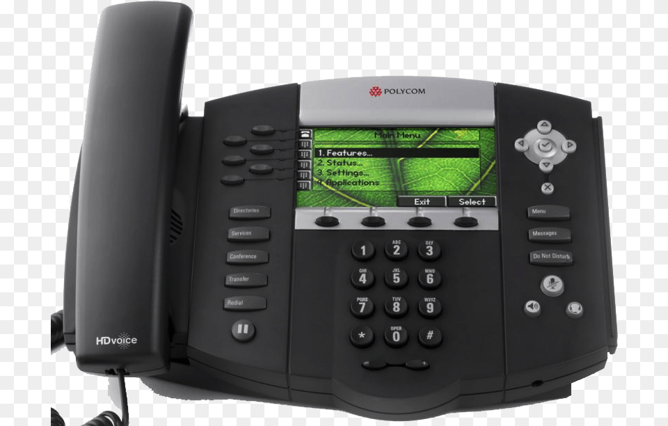 Polycom Soundpoint Ip650p Desk Phone Front Image Soundpoint Ip 550 Hd, Electronics, Mobile Phone, Person Free Png