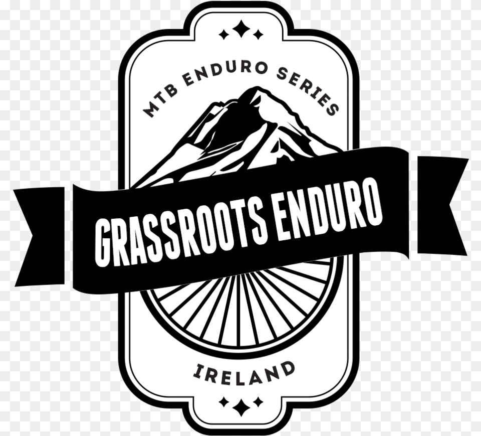 Polygon Grassroots Enduro Series Supported By Biking Bree Mountain Bike Trails Map, Logo, Badge, Symbol, Architecture Png