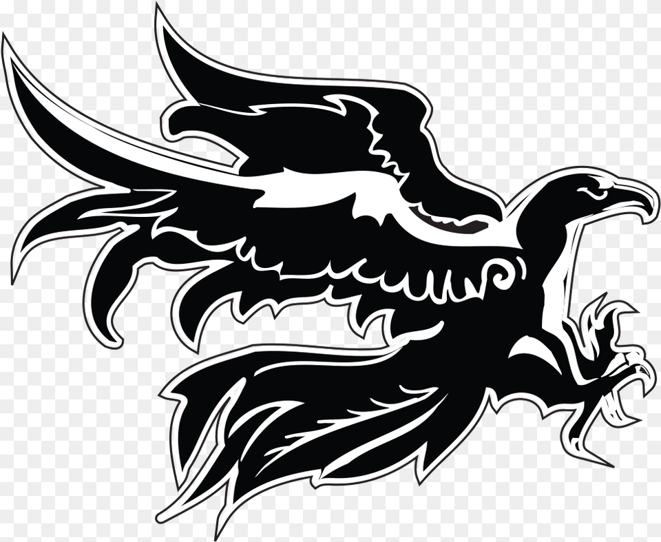 Polygon Illustration, Animal, Bird, Eagle, Fish Png Image