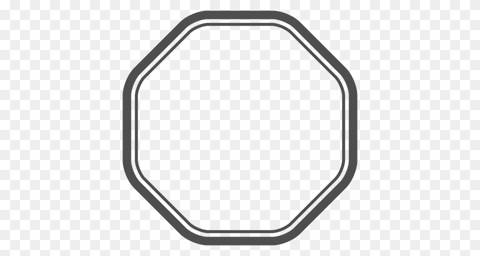 Polygon Octagon Emty, Sign, Symbol, Bow, Weapon Free Transparent Png