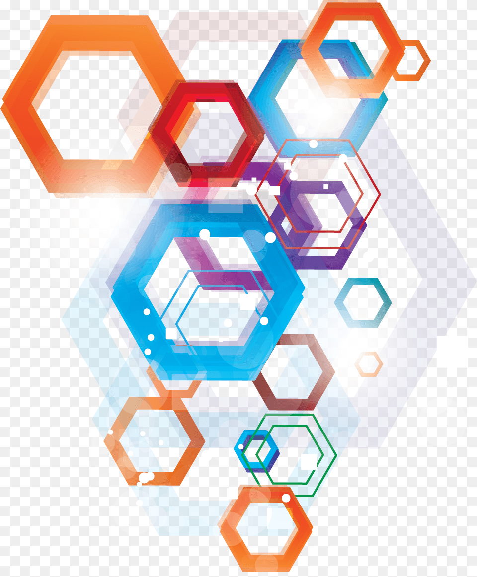 Polygonal Elements Colorful High Quality Colorful Polygonal Elements, Art, Graphics, Pattern, Dynamite Png Image