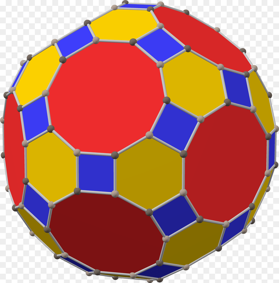 Polyhedron Great Rhombi 12 20 Max Polyhedron, Ball, Football, Soccer, Soccer Ball Free Transparent Png