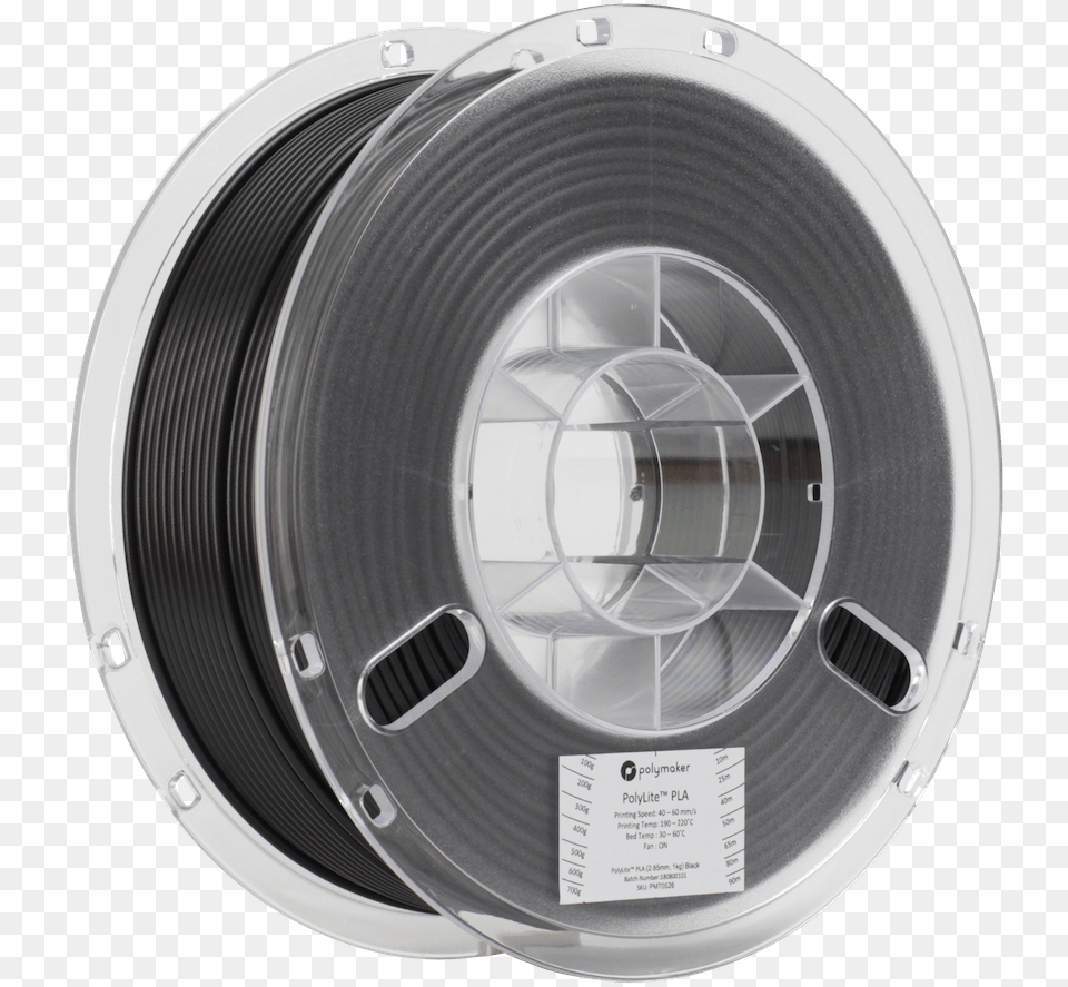 Polylite Pla Black, Machine, Spoke Png