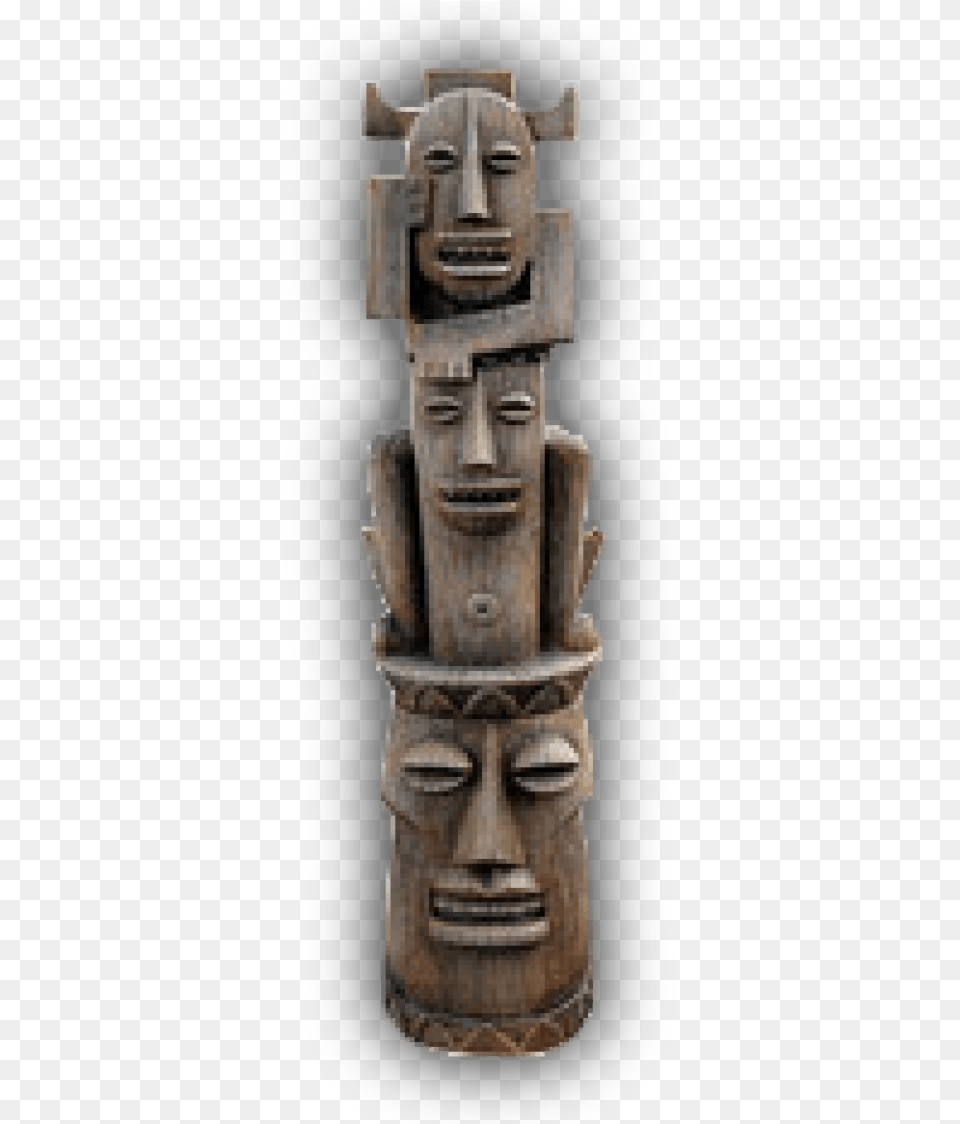 Polynesia Immunity Idol Design Toscano Tiki Gods Of The Three Pleasures Statue, Architecture, Emblem, Pillar, Symbol Png