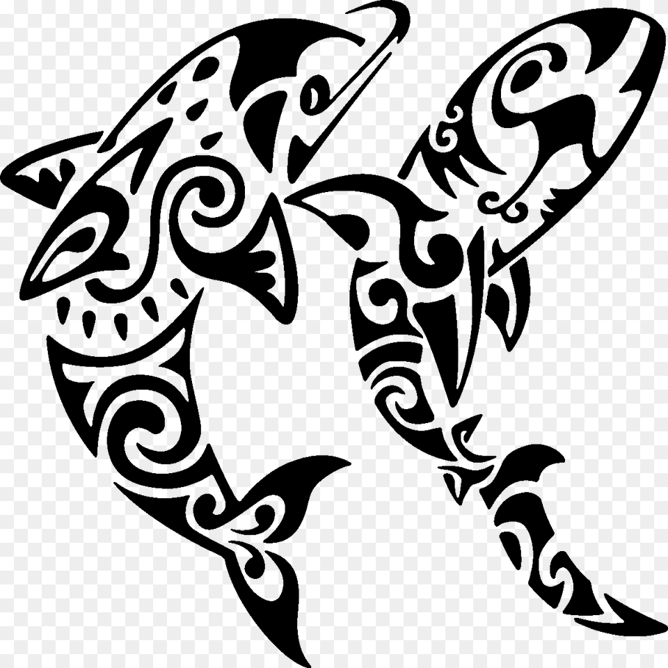 Polynesia Tattoo Shark Mori People T Moko Shark Tattoo, Stencil, Baby, Person, Animal Png