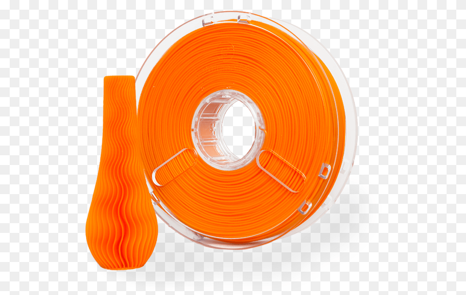 Polyplus Pla True Color Orange Orange 3d Printer Filament, Tape, Coil, Spiral Free Png Download