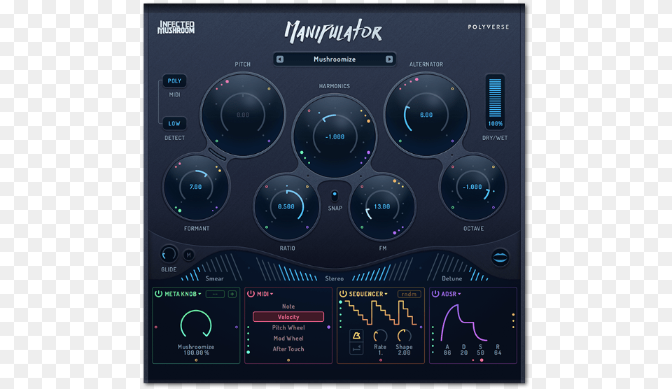 Polyverse Infected Mushroom Manipulator V1 03 Ce, Cooktop, Indoors, Kitchen, Aircraft Free Transparent Png