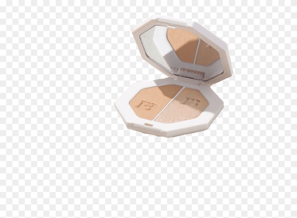 Polyvore Fenty Beauty Killawatt Highlighter In Lightning Transparent Beige Aesthetic, Face, Head, Person, Cosmetics Png