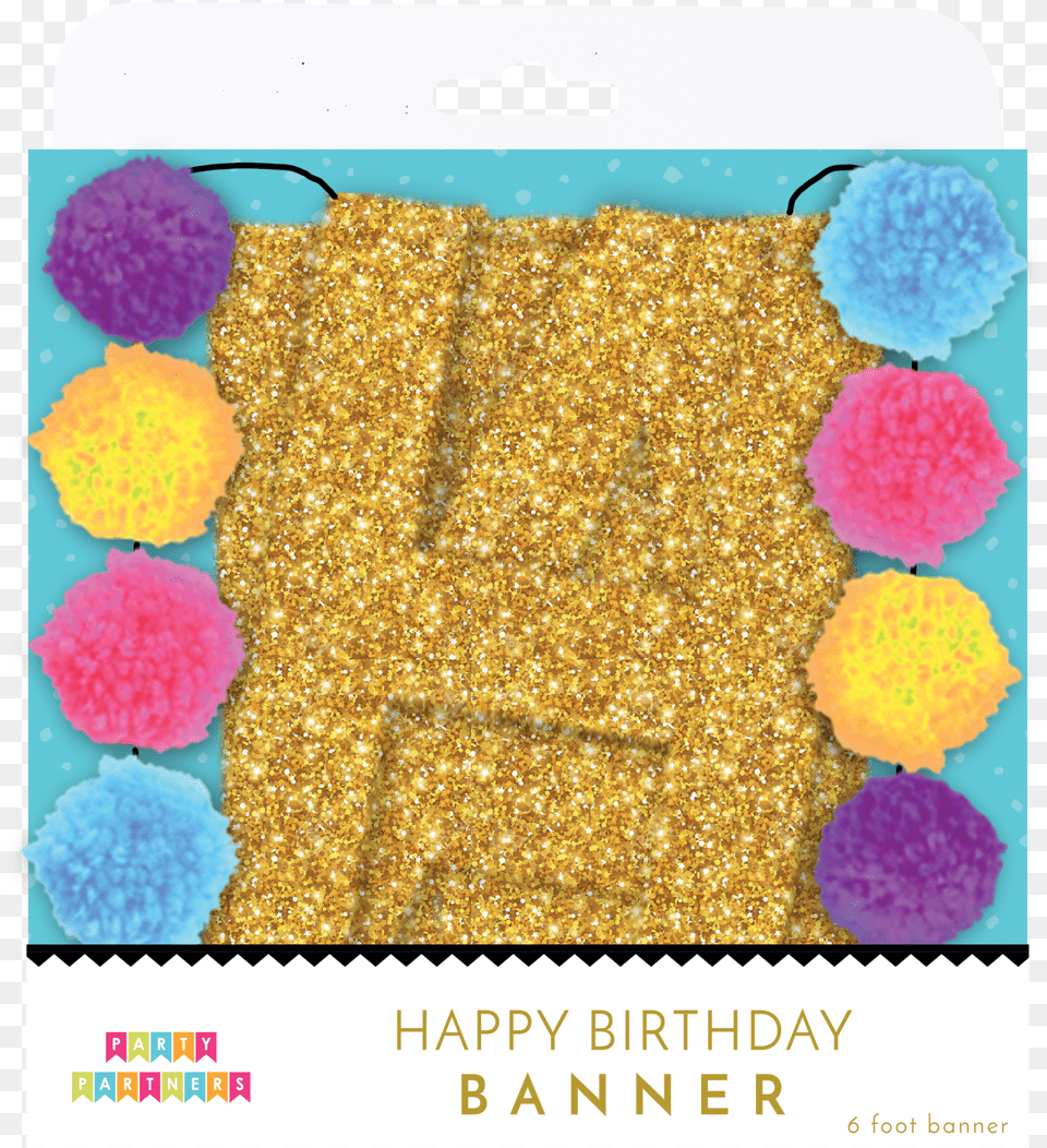 Pom Pom Happy Birthday Banner Party Partners Free Png Download
