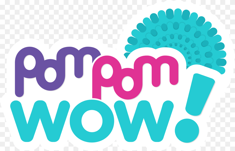 Pom Pom Wow Fun And Giveaway Pom Pom Wow Sparkle Set, Logo Free Png Download