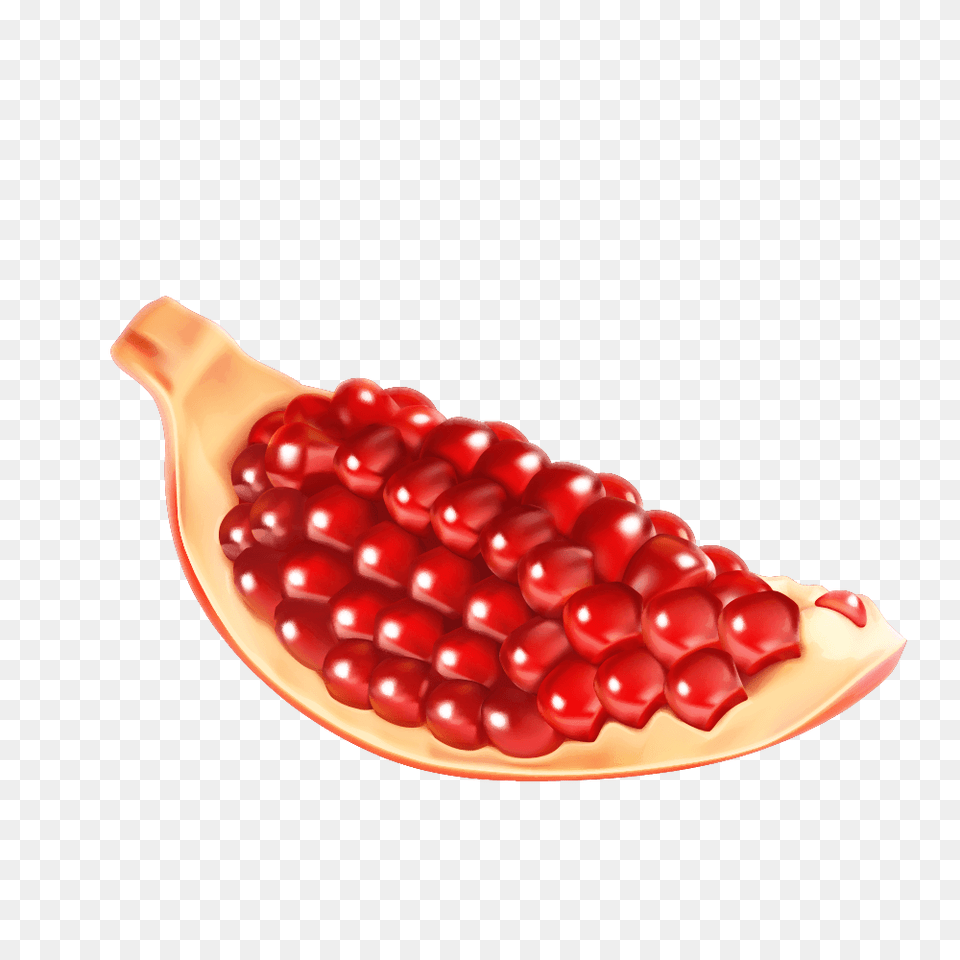 Pomegranate, Food, Fruit, Plant, Produce Free Png Download