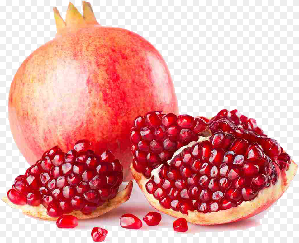 Pomegranate, Food, Fruit, Plant, Produce Free Png Download