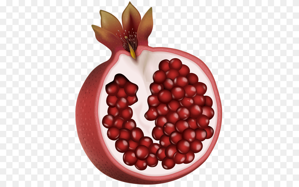 Pomegranate, Food, Fruit, Plant, Produce Png Image