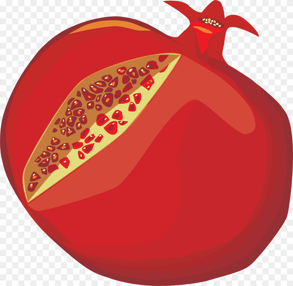 Pomegranate Clipart, Food, Fruit, Plant, Produce Png Image