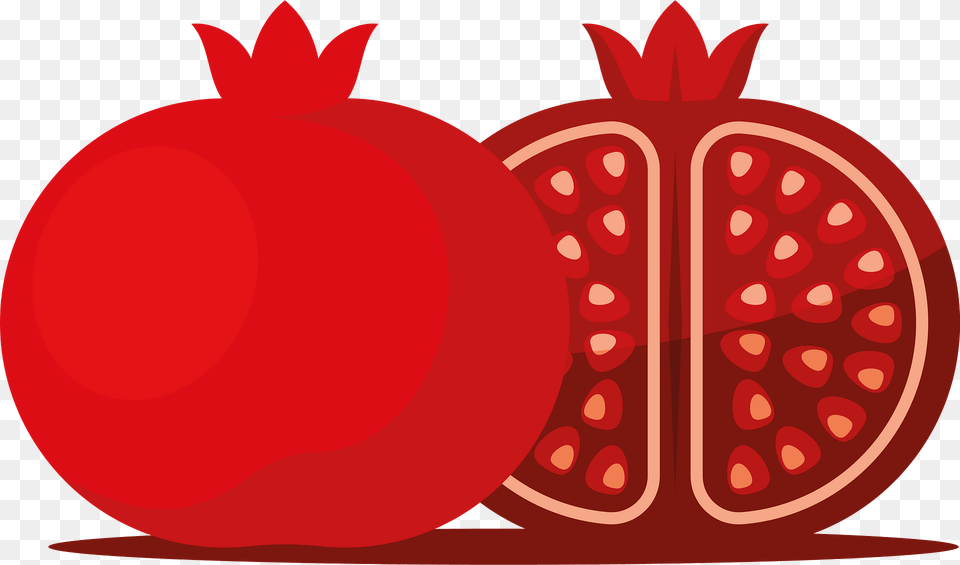 Pomegranate Clipart, Food, Fruit, Produce, Plant Free Png Download