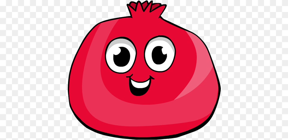 Pomegranate Clipart Cartoon Funny Pomegranate, Bag, Berry, Food, Fruit Free Png Download