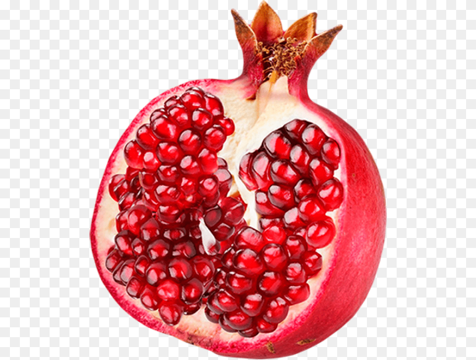 Pomegranate Download Background Pomegranate, Food, Fruit, Plant, Produce Png