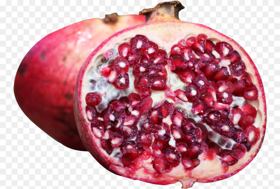 Pomegranate Food, Fruit, Plant, Produce Free Png Download