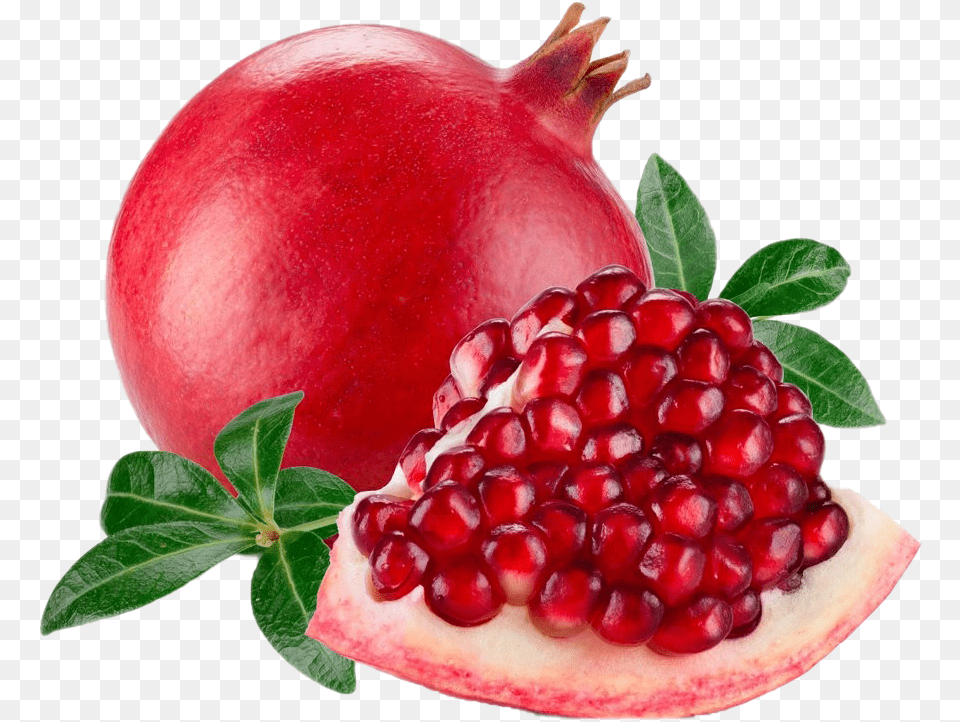 Pomegranate File Download Red Pomegranate, Food, Fruit, Plant, Produce Free Png