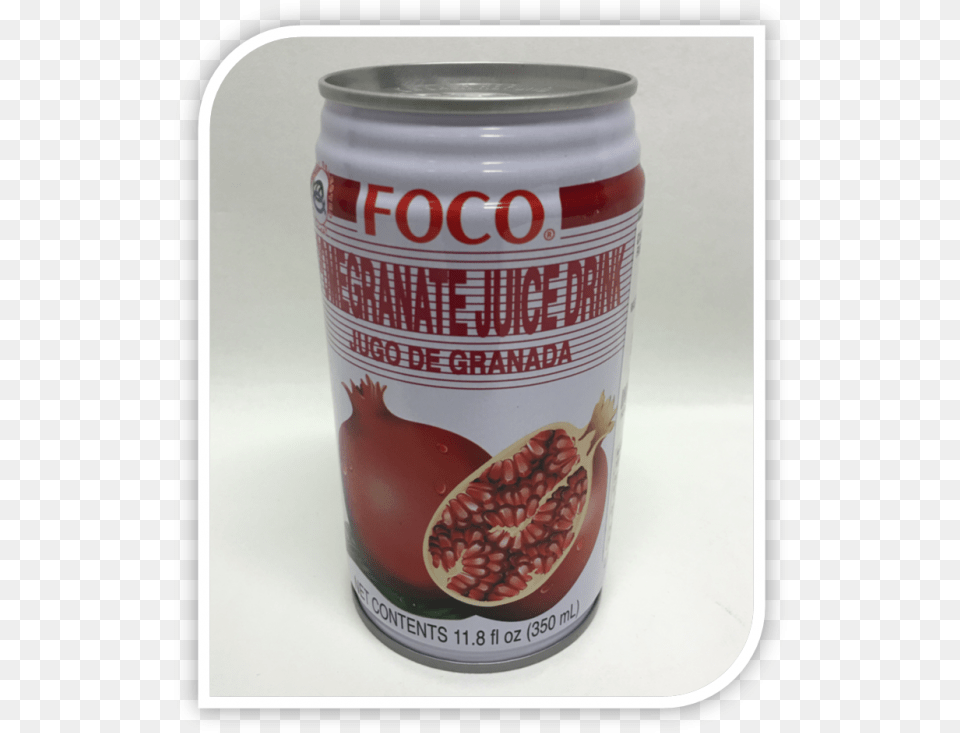 Pomegranate Juice Foco 350ml Sikhye, Can, Tin, Food, Fruit Free Png Download