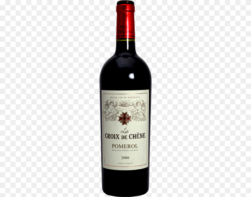 Pomerol La Croix De Chene Chateau Labegorce Margaux 2014, Alcohol, Beverage, Bottle, Liquor Free Png Download