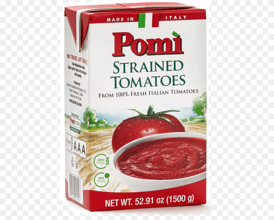 Pomi Tomatoes, Food, Ketchup Free Png