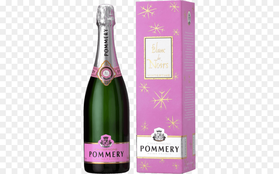 Pommery Blanc De Noirs, Alcohol, Beverage, Bottle, Liquor Png Image