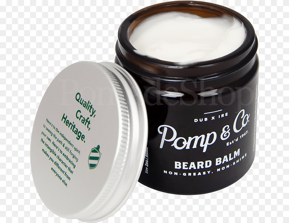 Pomp And Co Beard Balm, Bottle, Lotion, Jar, Alcohol Png