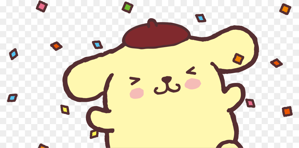 Pompompurin Sanrio Download Transparent Cute Pompompurin, Baby, Person, Paper, Art Free Png