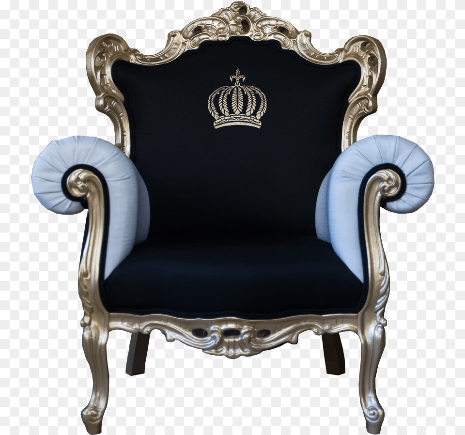 Pomps By Casa Padrino Luxury Baroque Armchair Black Glckler, Chair, Furniture Png