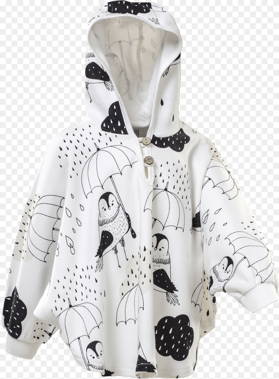 Poncho Hoodie, Sweatshirt, Sweater, Clothing, Coat Png Image