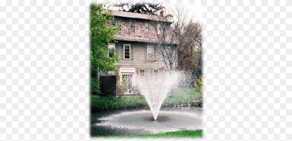 Pond Aerators Kasco Fountain Water Aeration, Architecture, Plant, Outdoors, Neighborhood Free Png