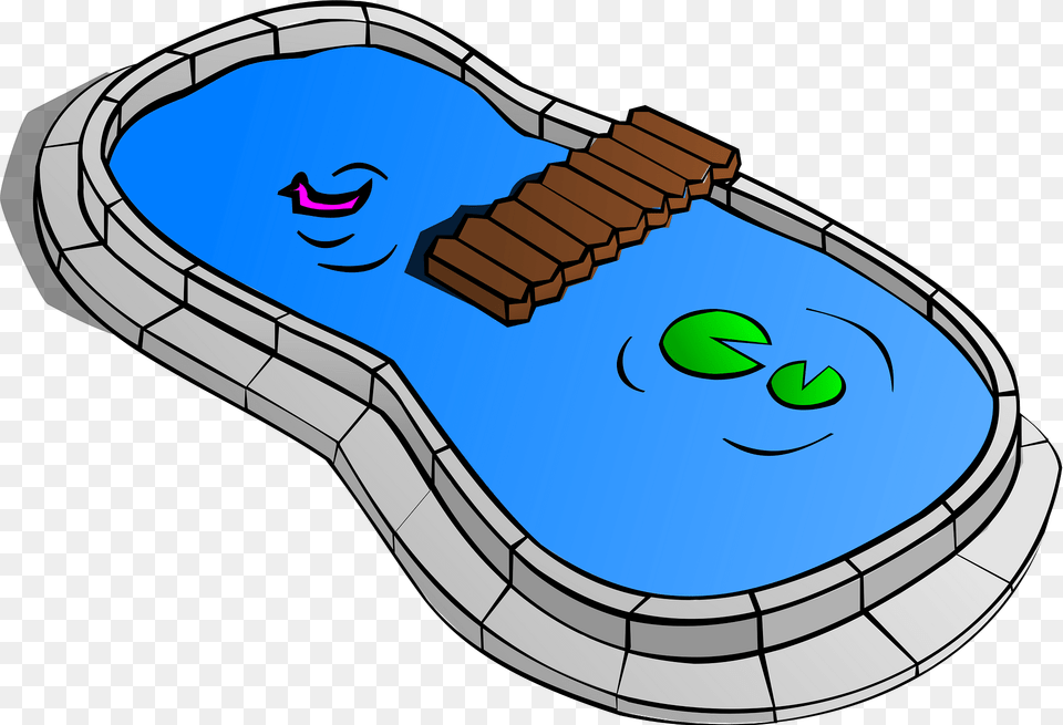 Pond Clipart, Leisure Activities, Person, Sport, Swimming Free Png Download