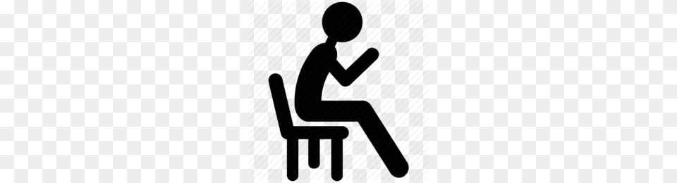 Pong Chair Yoga Clipart, Person, Sitting, Silhouette Free Png Download
