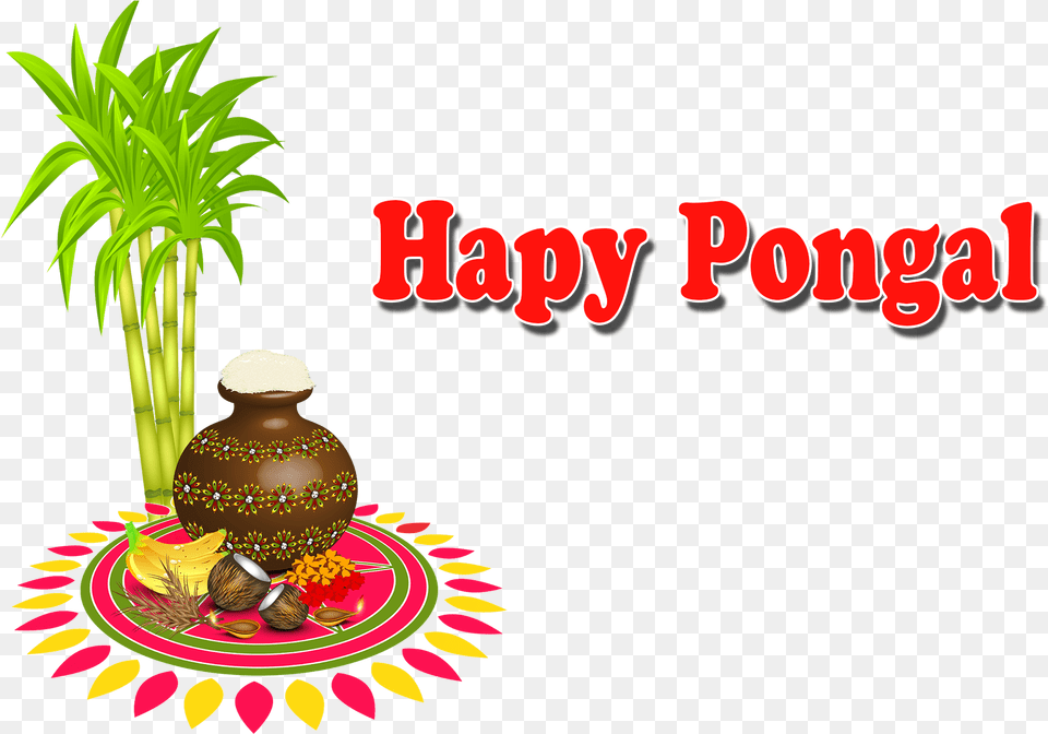 Pongal Clipart Happy Pongal Wishes 2019, Jar, Plant, Pottery, Herbal Free Transparent Png