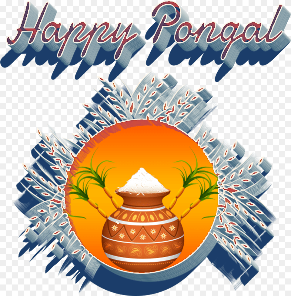Pongal Graphic Design, Jar, Pottery, Advertisement, Art Free Png Download
