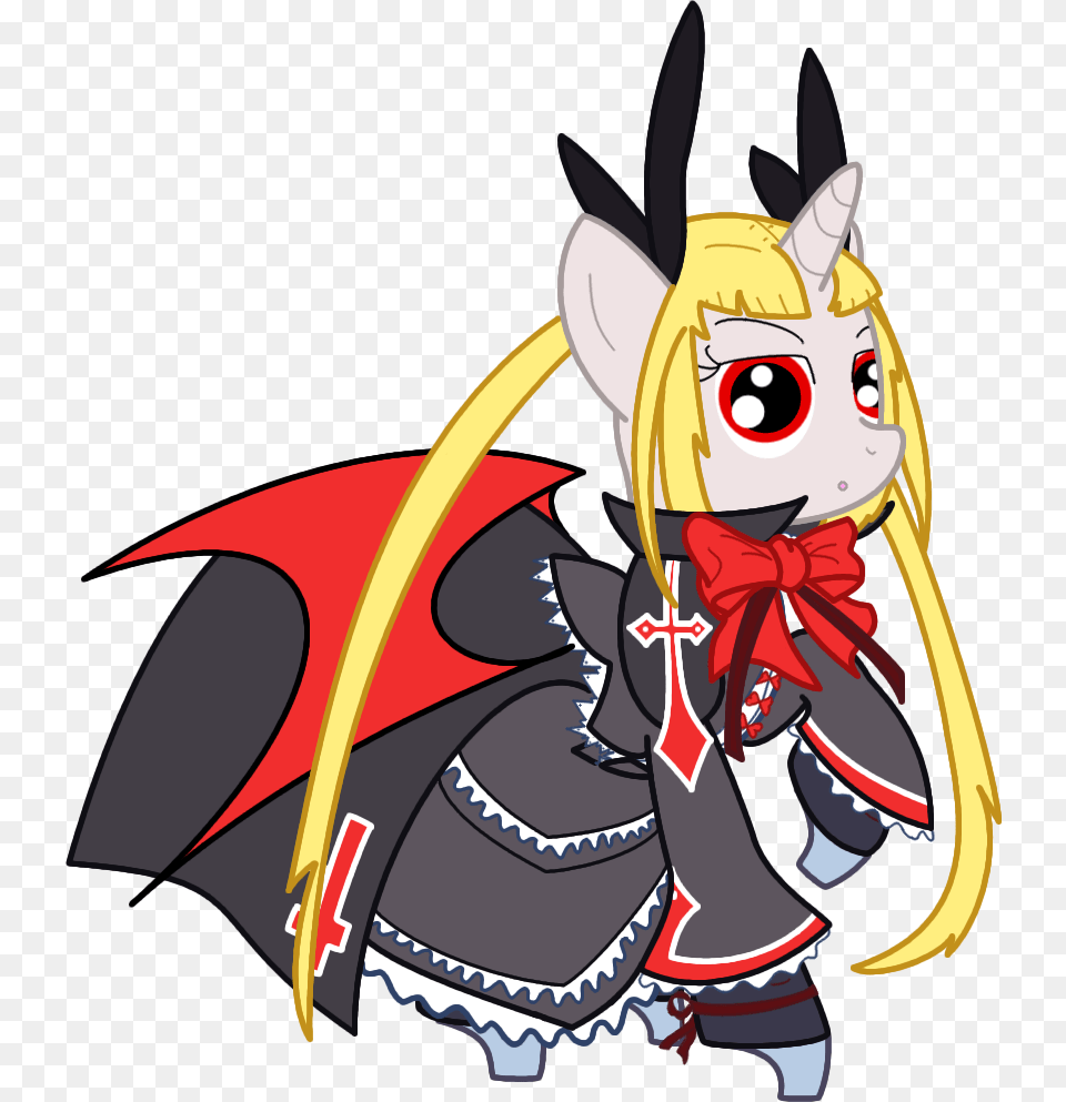 Ponified Rachel Alucard From Blazblue Been Playingwatching Rachel Alucard Pony, Book, Comics, Publication, Animal Free Png